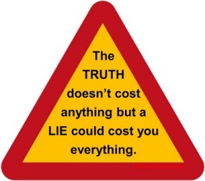Truth v lie