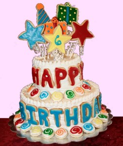 6 cake