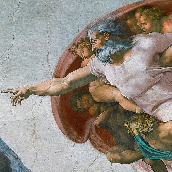 God Creating Adam Animation Who’s Your Helper? – Escape to Reality